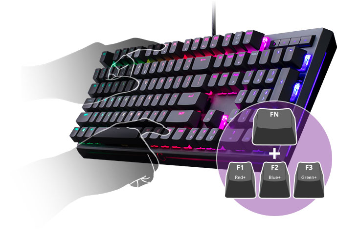 HK-701 テレグラフキーとマニュアルセット MasterKeys MK750｜Cooler Master｜株式会社アユート PCパーツ・VR